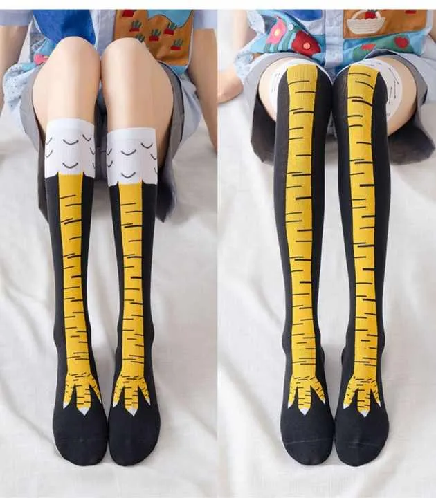 جوارب جديدة على شكل مخلب دجاج New Chicken Claw Socks