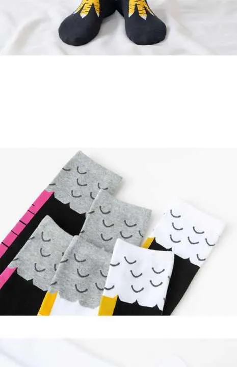 جوارب جديدة على شكل مخلب دجاج New Chicken Claw Socks