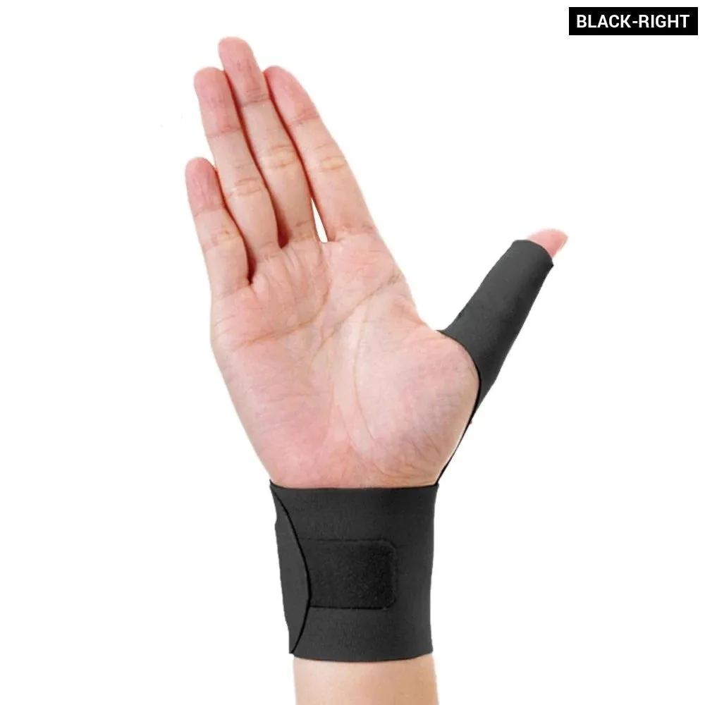 1pc Thumb Wrist Compression Sleeve Splint for Sprained Tendonitis Hand Joint Pain