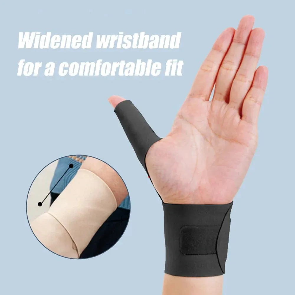 1pc Thumb Wrist Compression Sleeve Splint for Sprained Tendonitis Hand Joint Pain