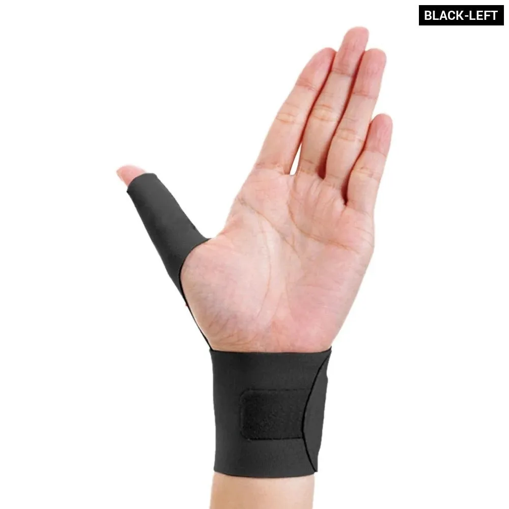 1pc Thumb Wrist Compression Sleeve Splint for Sprained Tendonitis Hand Joint Pain