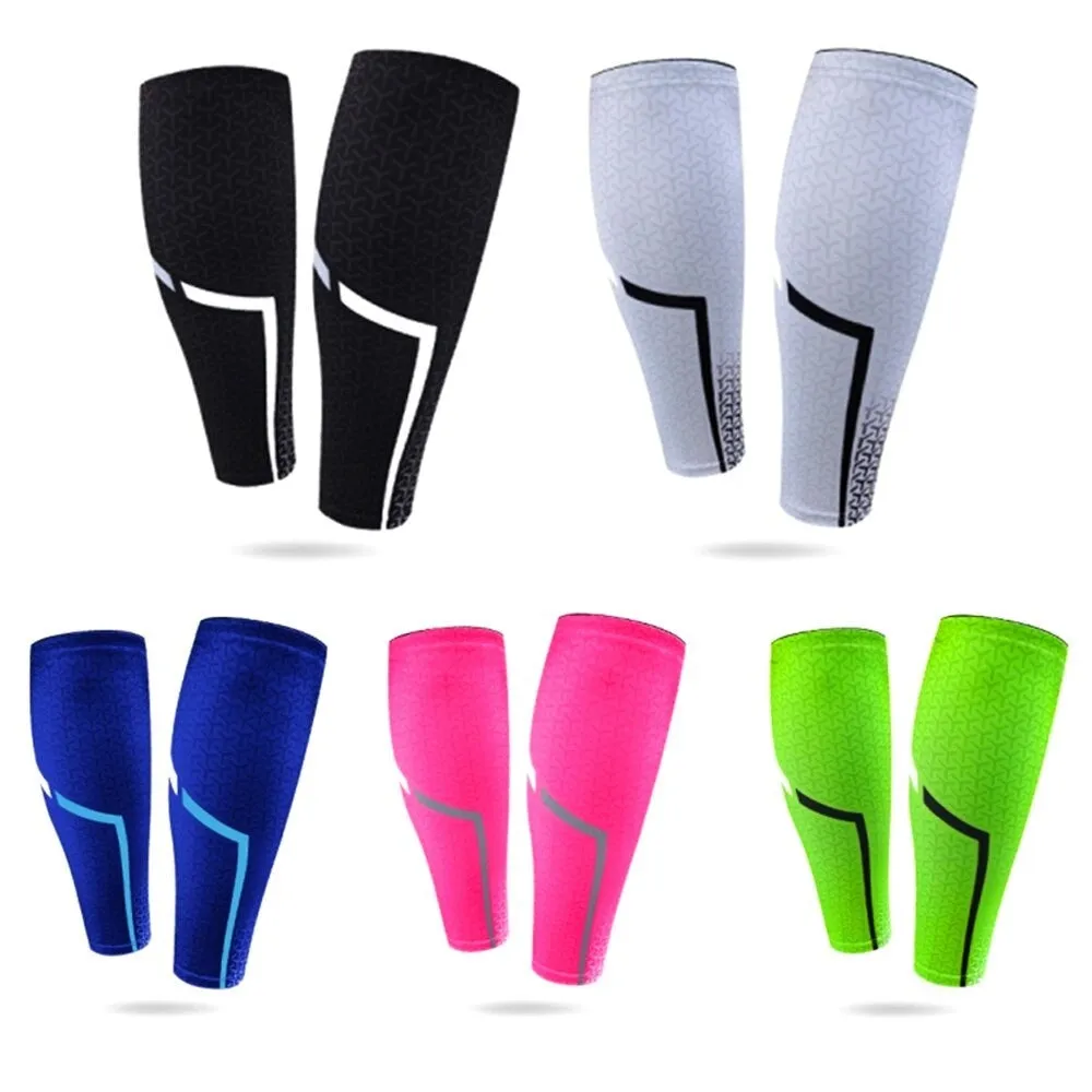 1piece Sports Calf Compression Leg Sleeves for Running Cycling Basketball