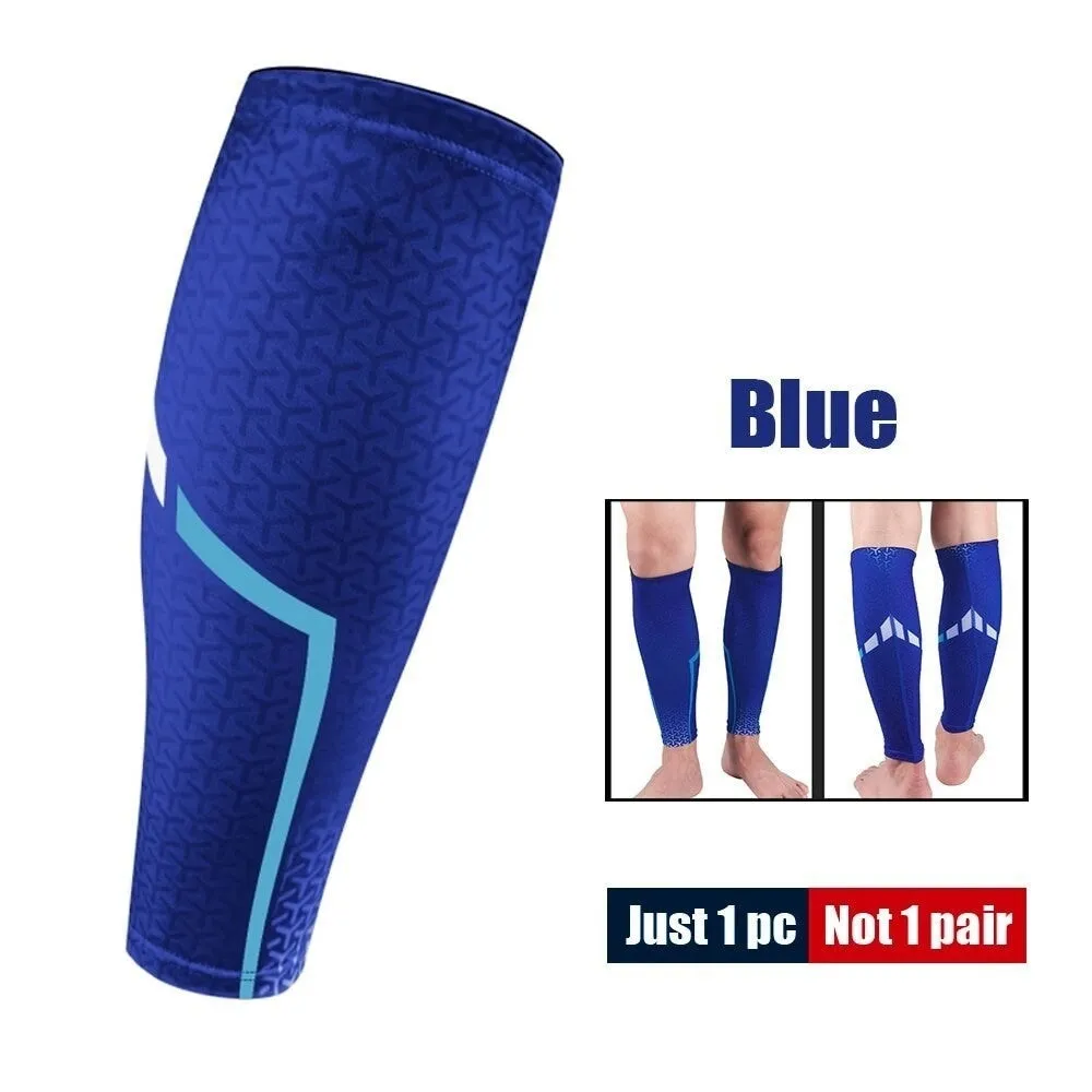 1piece Sports Calf Compression Leg Sleeves for Running Cycling Basketball