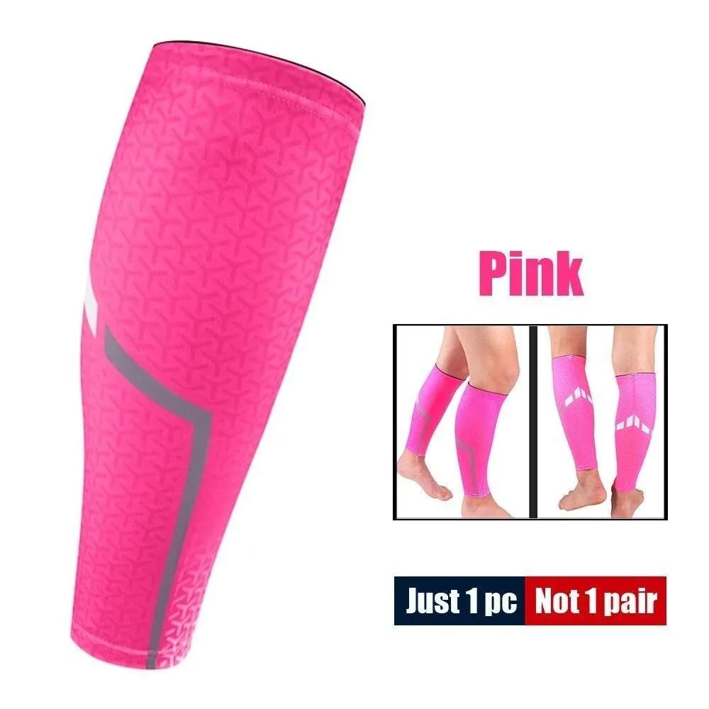 1piece Sports Calf Compression Leg Sleeves for Running Cycling Basketball