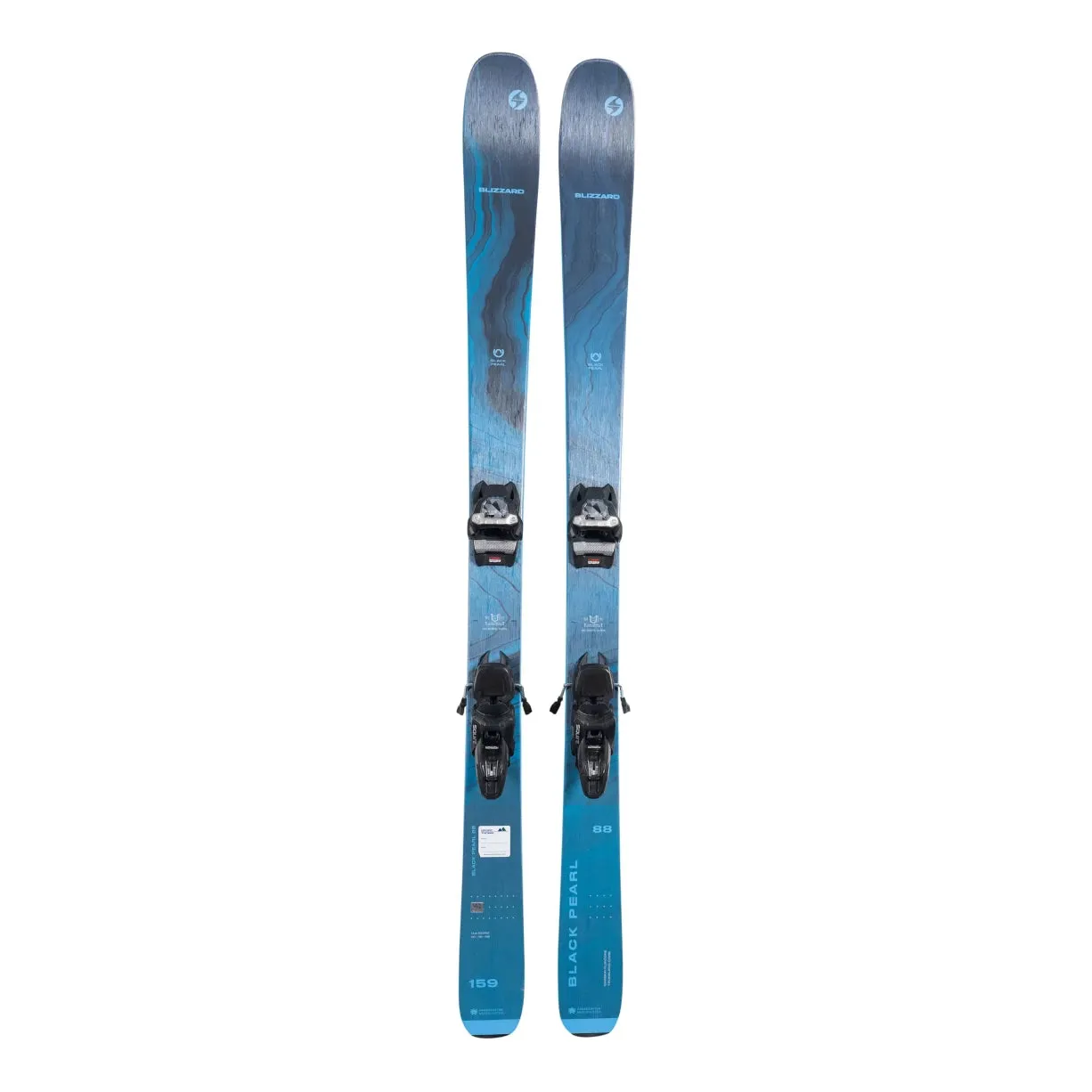 Blizzard Black Pearl 88 Skis w/ Marker Squire 11 Bindings 2024 - Women's