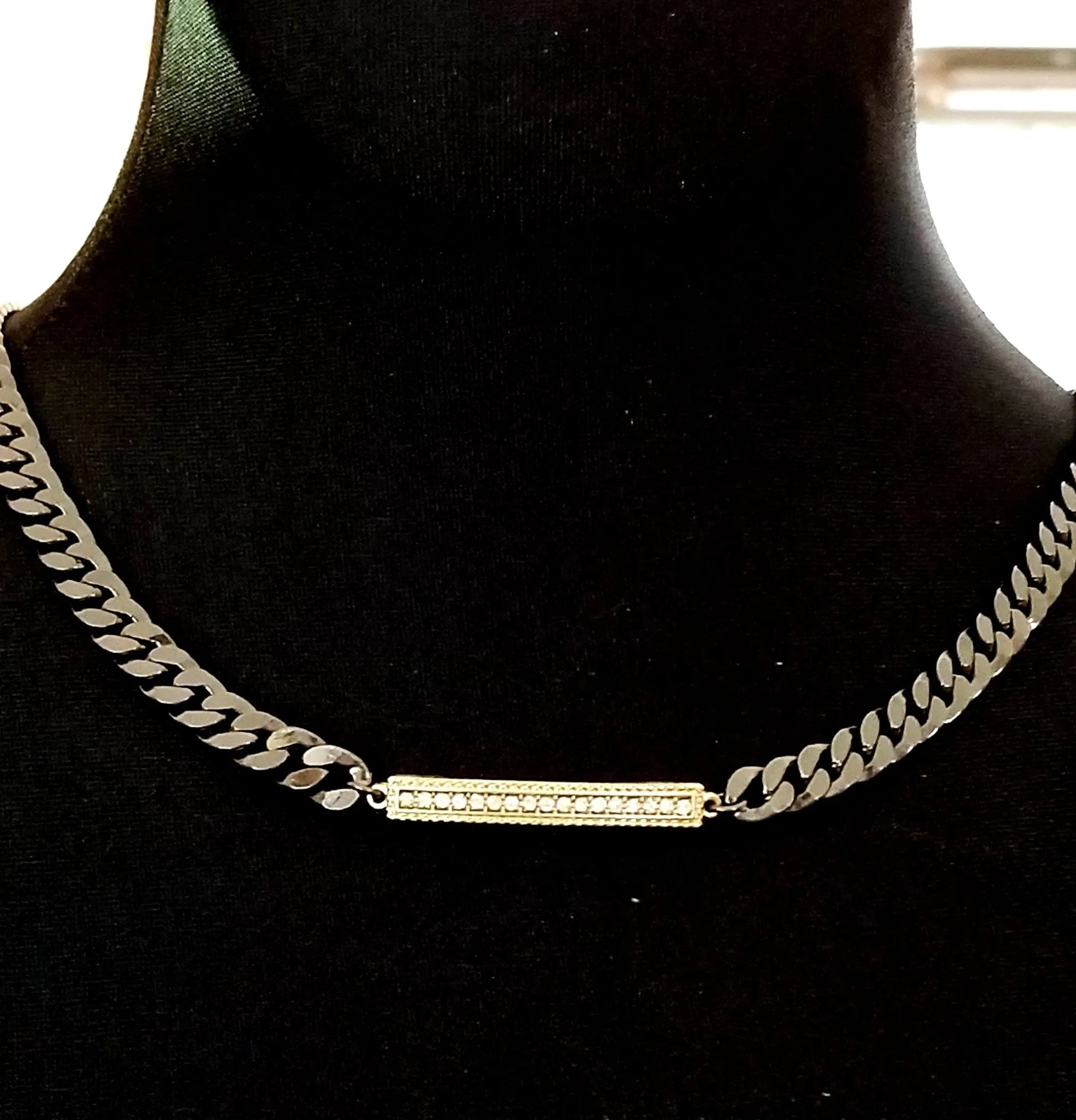 Crystal Bar Wrap Bracelet