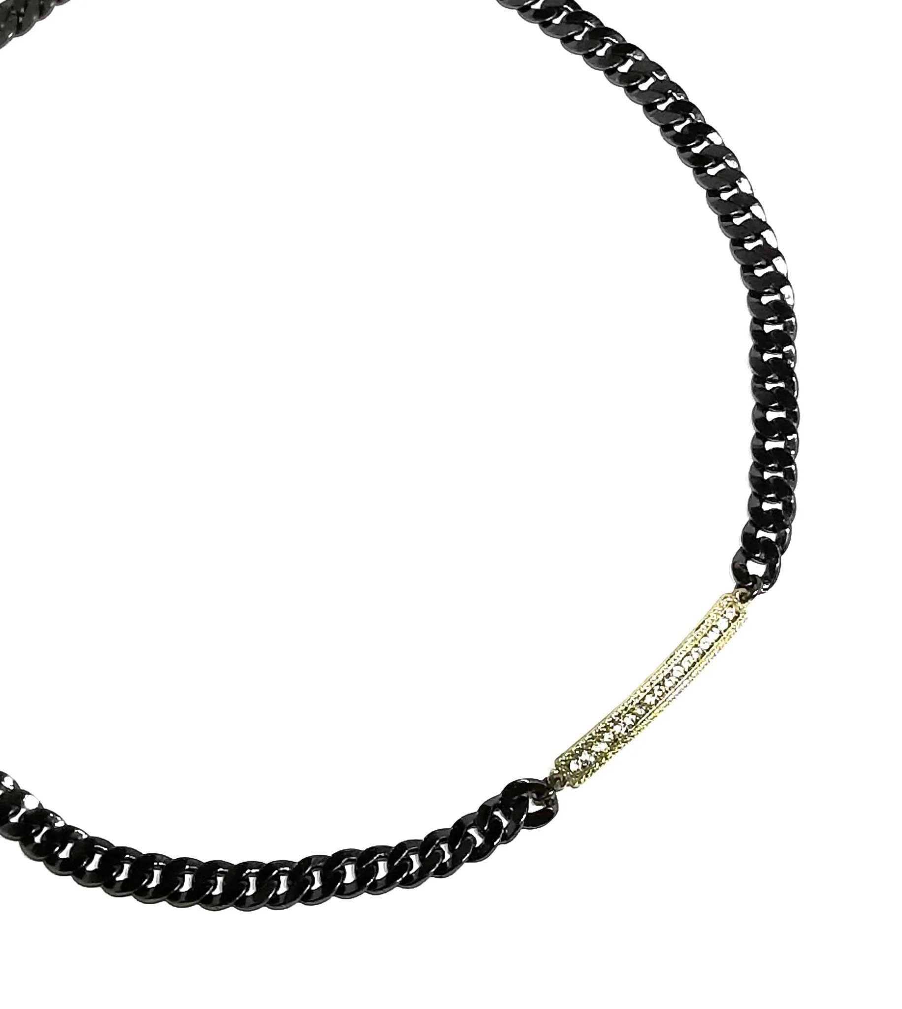 Crystal Bar Wrap Bracelet