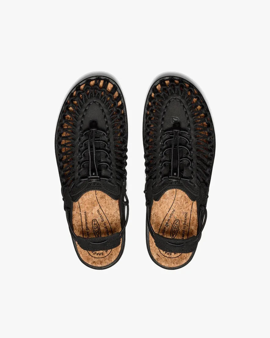 Keen Uneek II Convertible Sneaker - Black / Black