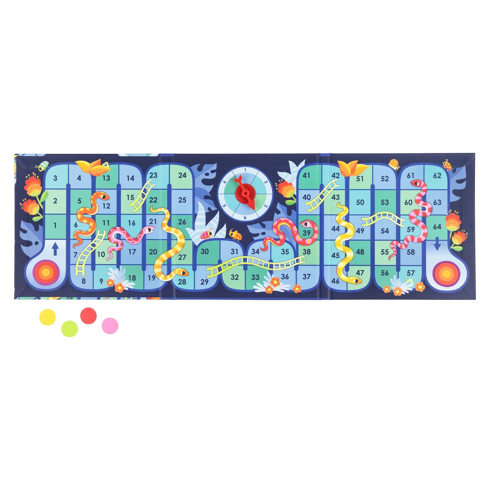Magna Games - Snakes & Ladders/TIC-TAC-TOE