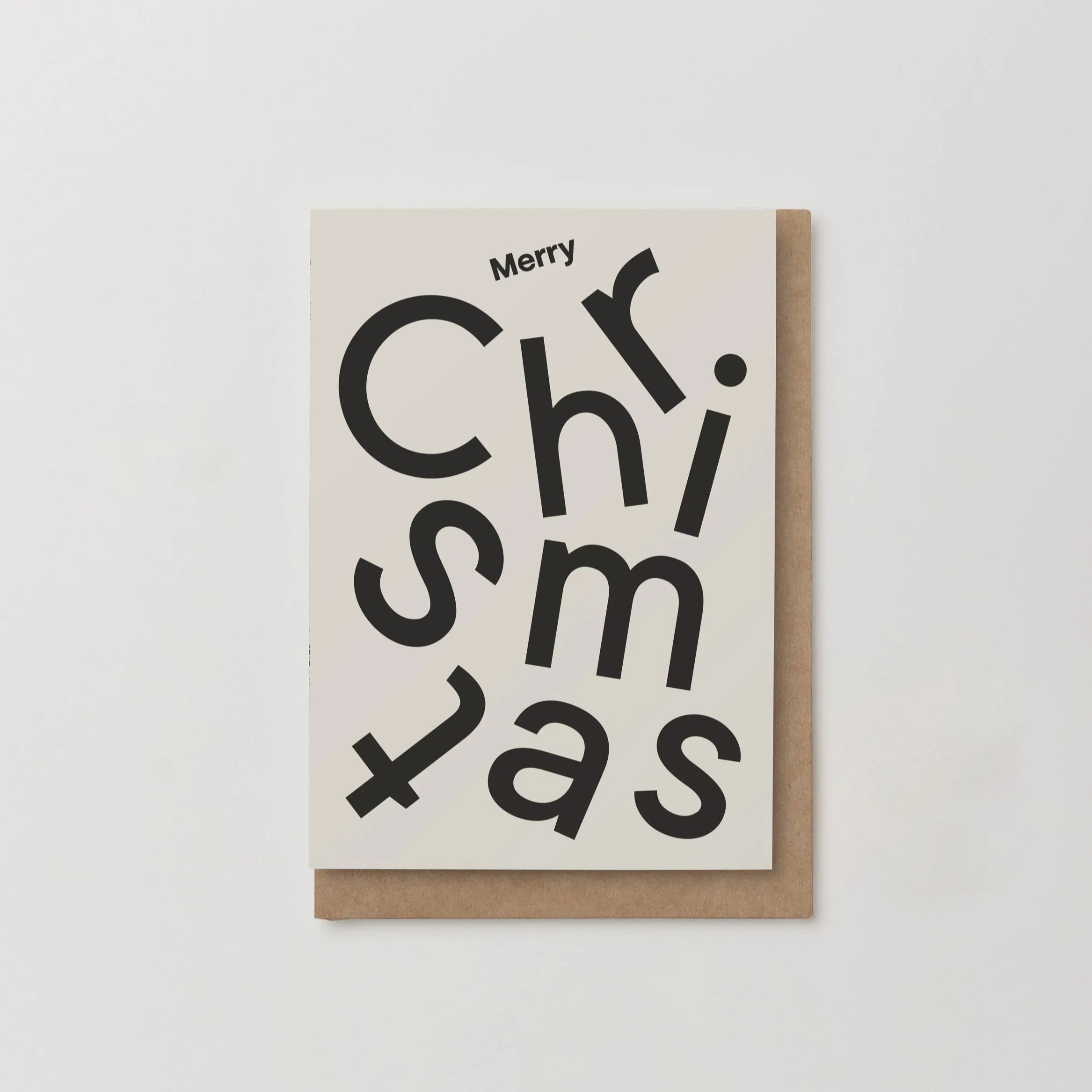 Merry Christmas Card Pack of 6