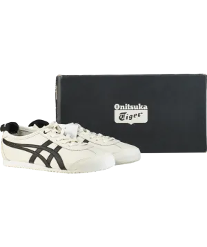 Onitsuka Tiger White Mexico 66 Unisex Leather Trainers White/black UK 4.5 EU 38 