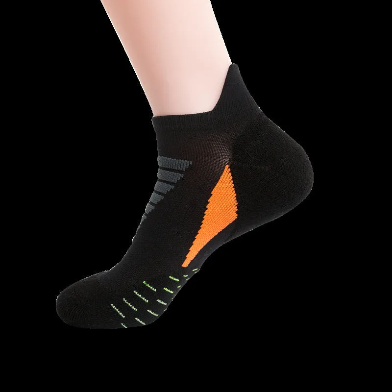 Quick Drying Sports Socks with Anti Slip and Thickened Towel Socks No Show Socks