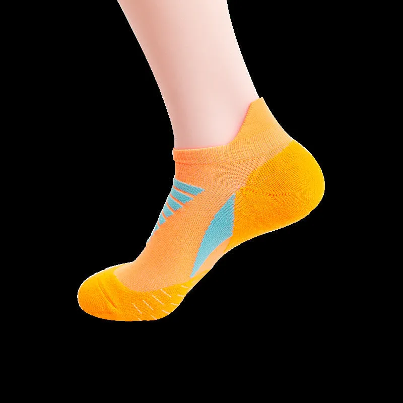 Quick Drying Sports Socks with Anti Slip and Thickened Towel Socks No Show Socks
