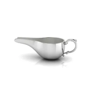 Round Medicine Porringer With Victorian Handle