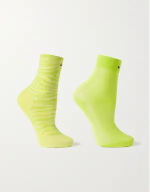 SLUB STRETCH KNIT SOCKS