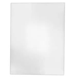 Thunder Group PLCB014 12" X 18" X 1 1/8" Rectangular Polyethylene White Cutting Board